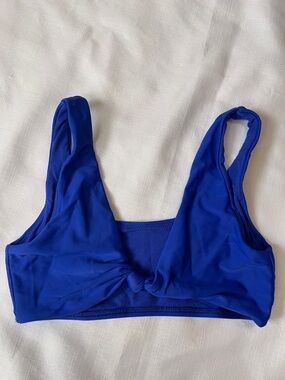 Body Glove Blue Knot-Front Bralette